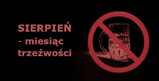 Tapeta sierpień miesiąc trzeźwości